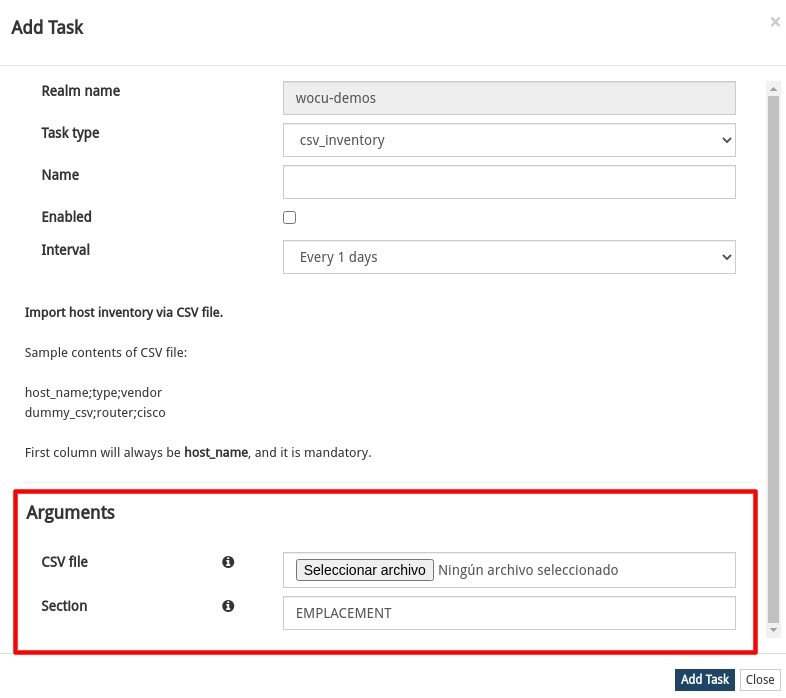 Task-CSV-Inventory-WOCU